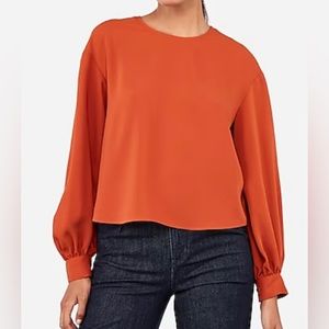 Express Blouson Sleeve Top